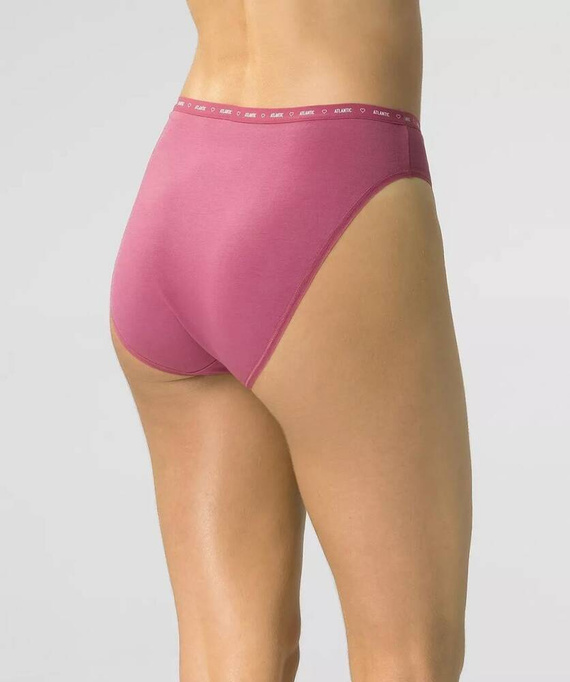 3CLP-010 Figi damskie Atlantic - granatowy różowy