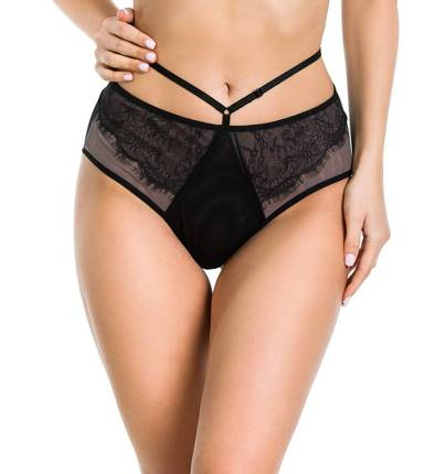 19091 Delice Figi damskie wysokie Mediolano czarny