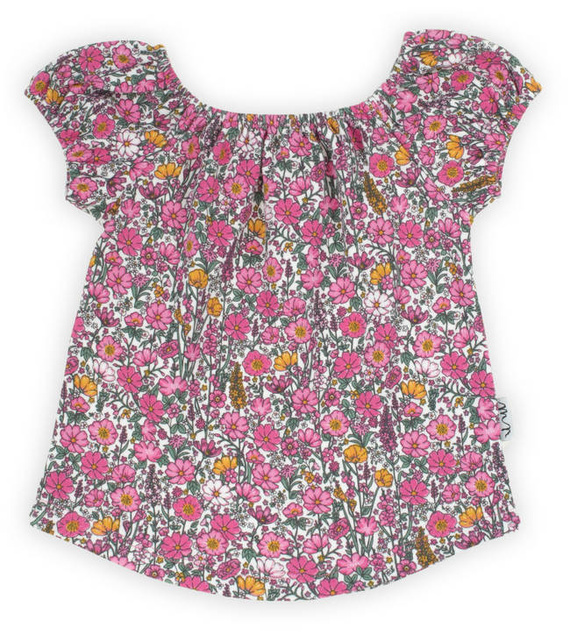 193140 Bluzka bawełniana z krótkim rękawem "Lea" Nicol 