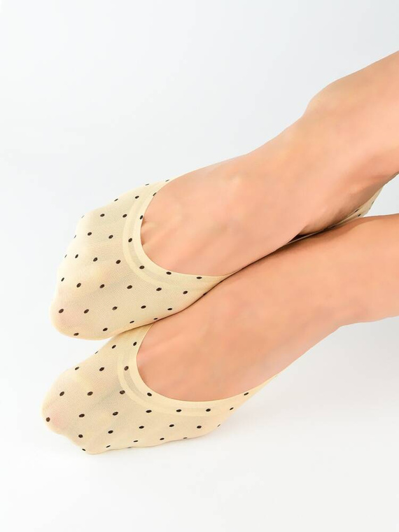 SN038 Baleriny stopki damskie Noviti - beżowy