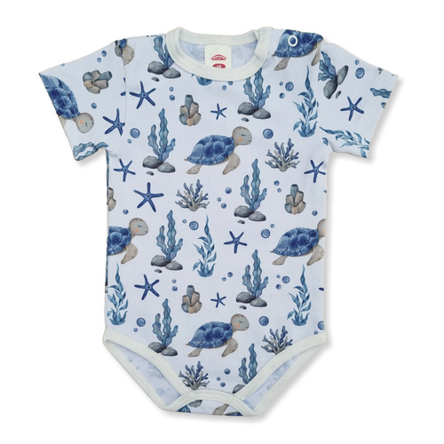 03255KR "Water Land" Body z krótkim rękawem Makoma