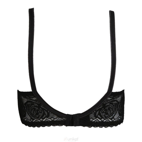 Junona Mama usztywniany biustonosz do karmienia Unikat- czarny