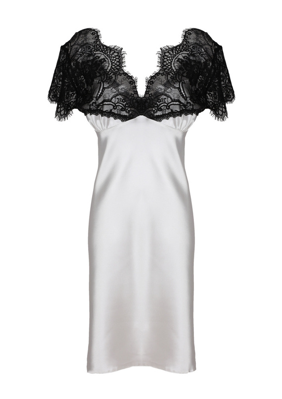 Kayla Koszulka nocna damska DKaren - ecri