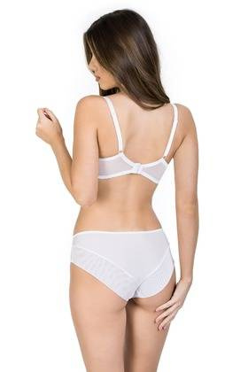 01080 Blanka Biustonosz półusztywniany semi-soft Mediolano biały