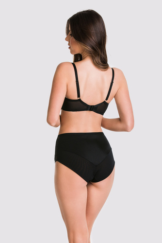 01103 Gypsy Biustonosz półusztywniany semi-soft Mediolano czarny