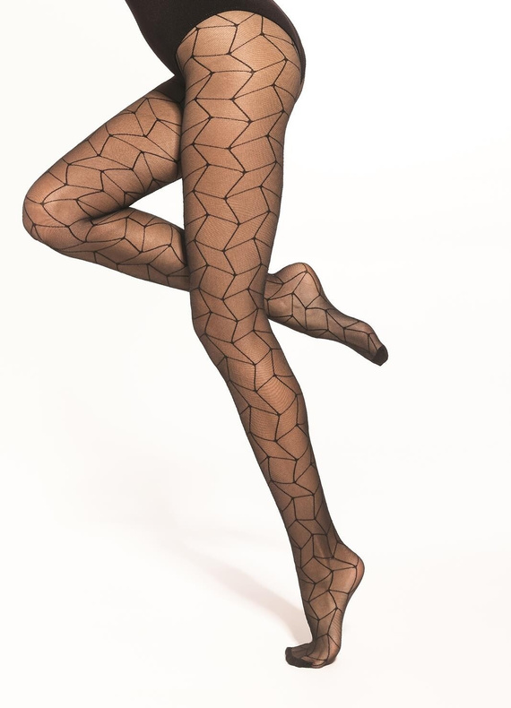 Mosaica wz.05 Rajstopy 20 den Gatta - nero