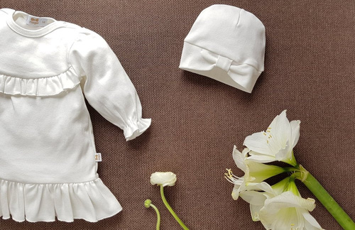 254E Jasmina Sukienka Marija - ecru