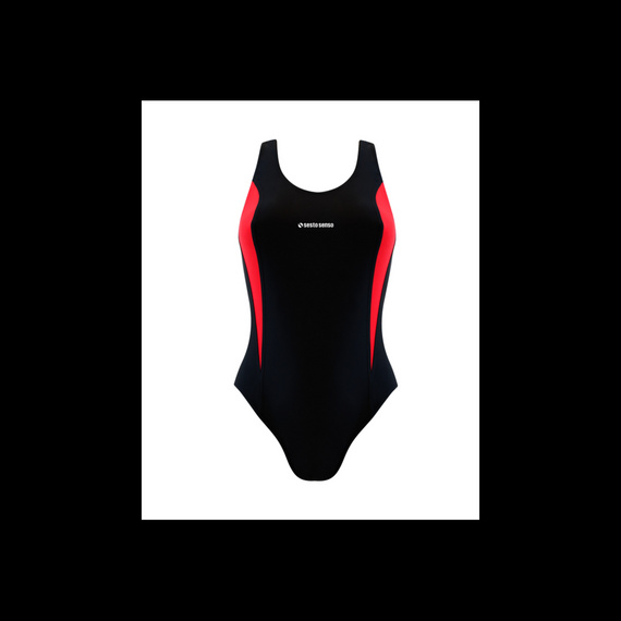 BW 730 Strój kąpielowy jednoczęściowy Sesto Senso czarny