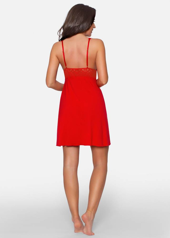 Afrodita Koszula Nocna Babella - czerwona