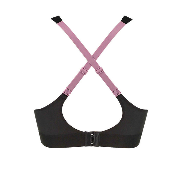 Biustonosz sportowy bez fiszbin Triaction extreme lite - black