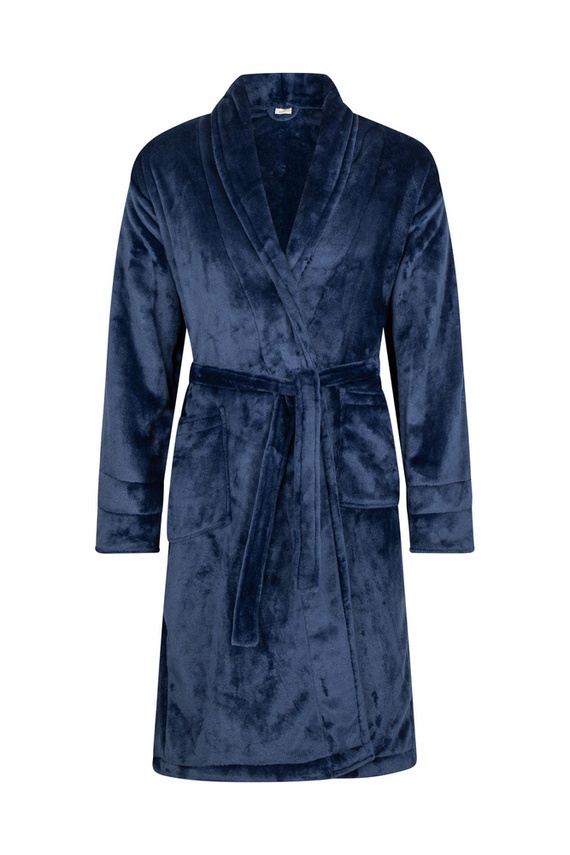 Matteo Szlafrok męski ByShelly - granatowy