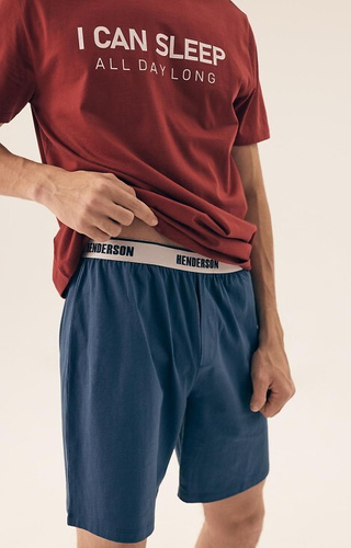 42614 Sleeper Piżama Męska Core Henderson -red