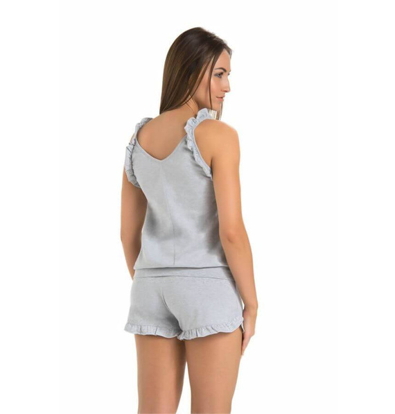 2602-1 Sleepy Piżama damska Sleepy Teyli - szara