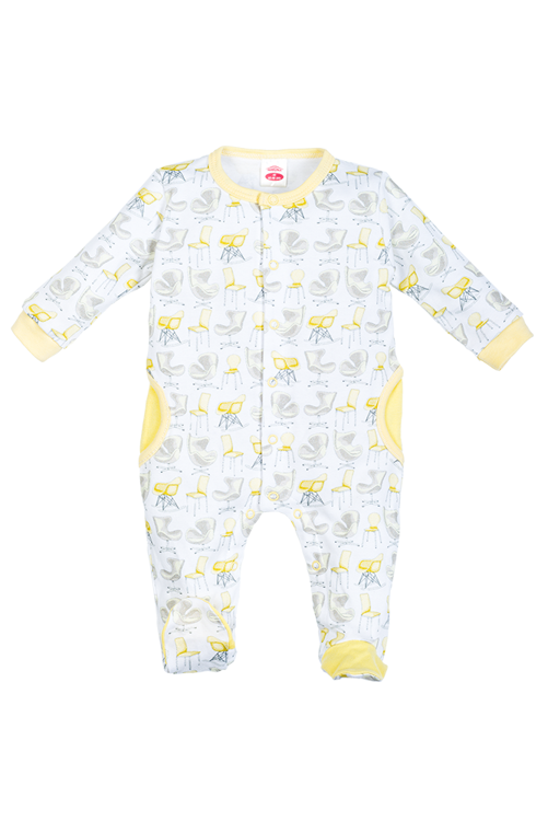 Pajac niemowlęcy "CHAIRS" Makoma