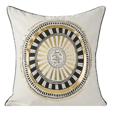 Poszewka dekoracyjna SELENA Eurofirany złoty