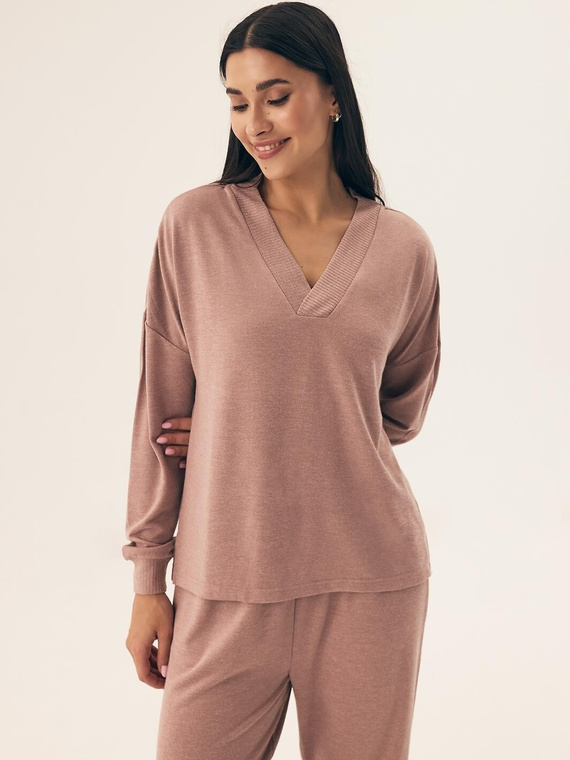 43017 Boar Piżama Damska Henderson - dusty rose