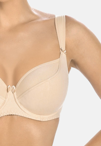 2034 Eco comfort Biustonosz miękki Teyli - beżowy