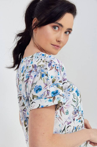 173 Koszula damska CANA niebieski