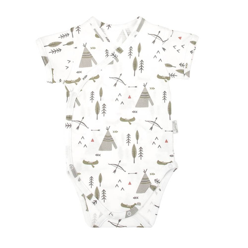 206094 Bruno Body z krótkim rękawem rozpinane Nicol