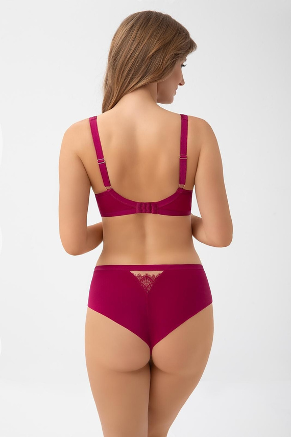 Figi brazyliany B006 Dayana Gorsenia różowe tiul koronka