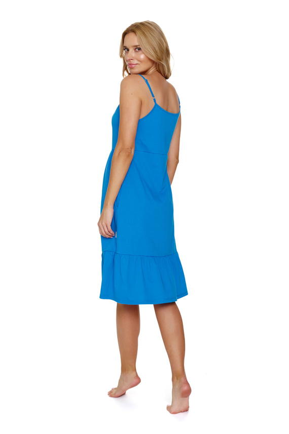 7244 Koszula Nocna ciążowa i do karmienia Doctor Nap - ocean blue