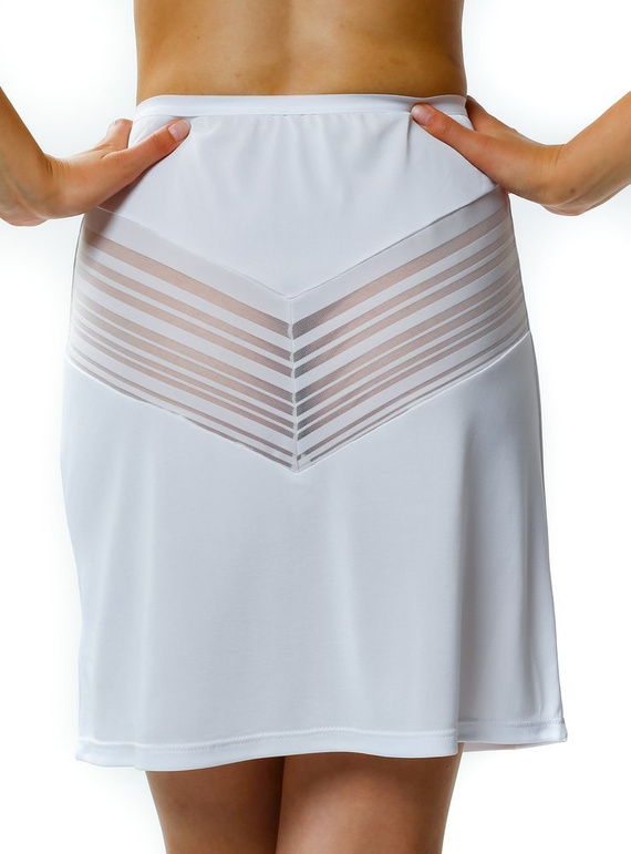 6437 Novica półhalka damska Mewa biały