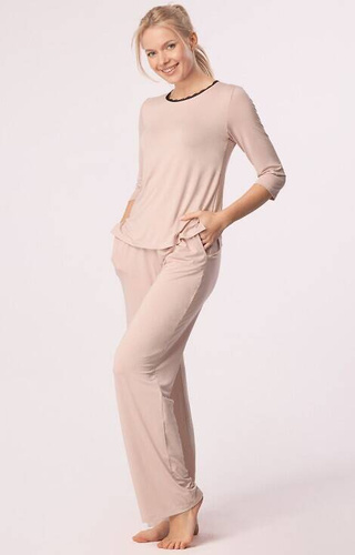 Margot Mix&Match Spodnie piżamowe Nipplex - różowy