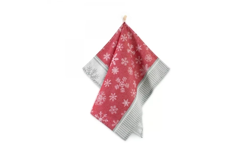 Ściereczka kuchenna Snow Zwoltex czerwona 50x60 100% bawełna Ultrasoft 200 g/m²