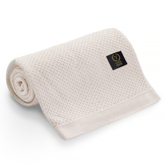 Clover Kocyk bambusowy YOSOY - white pearl