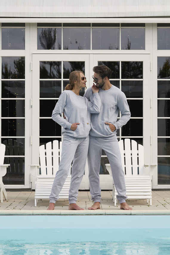 Fox Komplet Damski dł. rękaw, dł. spodnie Italian Fashion - melanż