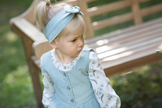  "My Garden" Ogrodniczki niemowlęce Pinokio - mięta