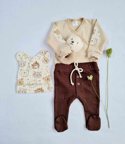 3719 Teddy Wyprawka 3-częściowa Marija 