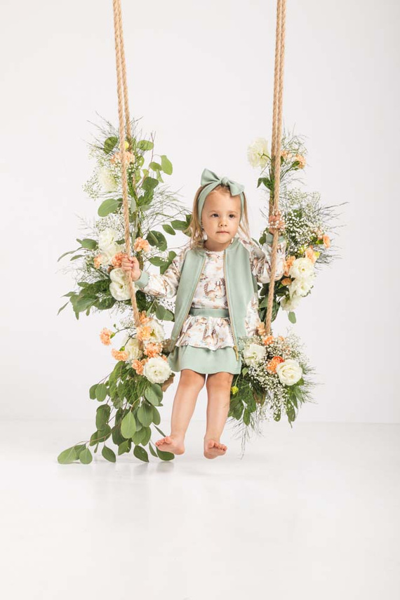 187173 Spódniczka bawełniana "Bibi" Nicol - mięta