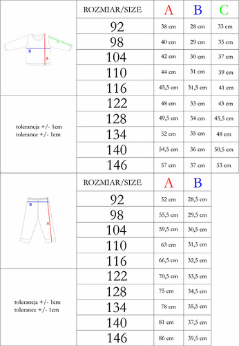 208036 Lizy Piżama dziecięca Nicol