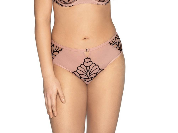 1927 Biustonosz półusztywniany Ava - beżowy