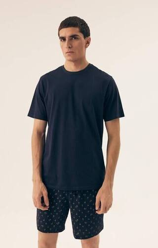 42601 Shore Piżama Męska Core Henderson - navy