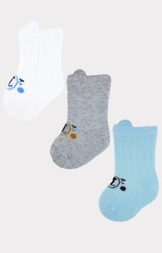 SB019 Boy Skarpety dla chłopca Noviti - mix kolor