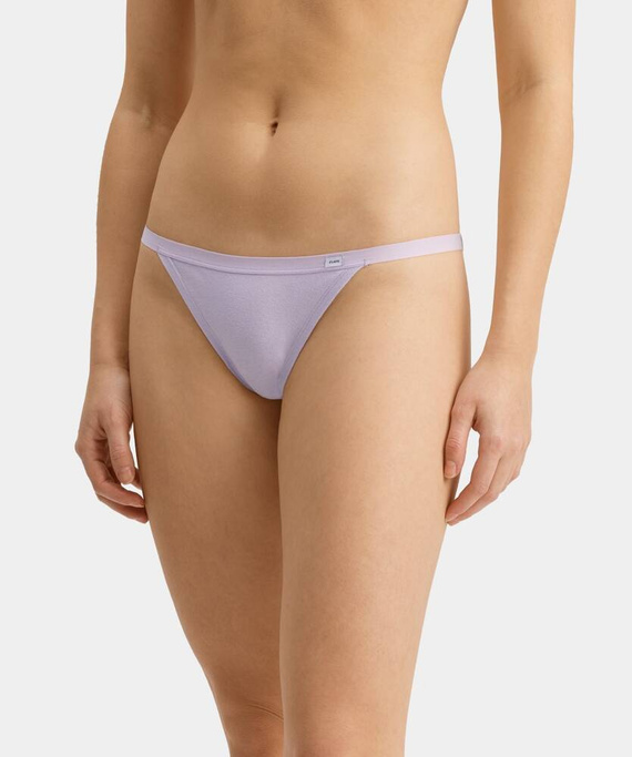 3LP-216 Tanga A'3 Figi damskie Atlantic różowy beżowy lawendowy