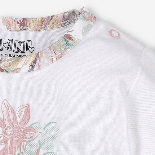 Magic Flowers Bluzka z bawełny organicznej Nini