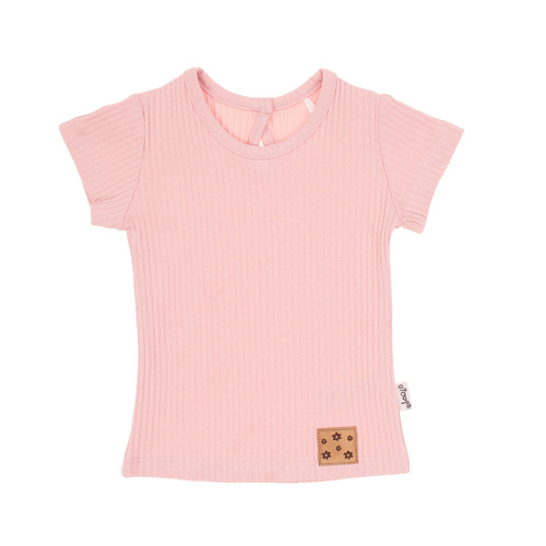 213139 Bluzka z krótkim rękawem "Nelly" Nicol - różowy