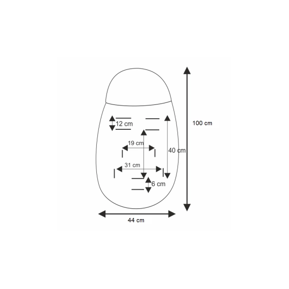 Śpiworek do wózka Eevi- jeans