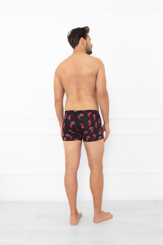 Roger – męskie bokserki z papryczkami chili | Italian Fashion