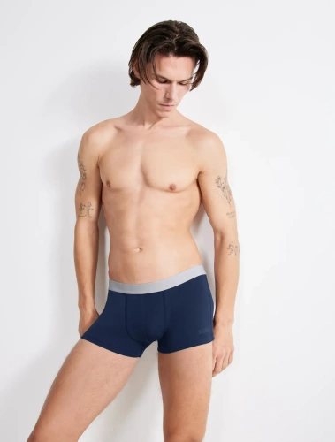 Men Go ABC Hipster 2P Bokserki męskie Sloggi- navy