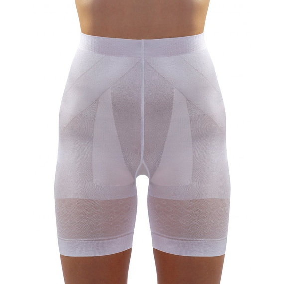 Magic Body Szorty push up bezszwowe wyszczuplające Sesto Senso biały