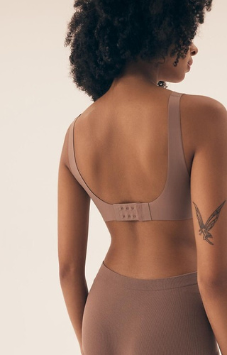 42850 Bake biustonosz bezszwowy Henderson - mauve 