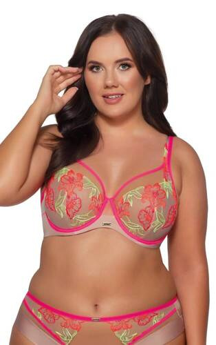 2072 Miękki Biustonosz Ava różowy