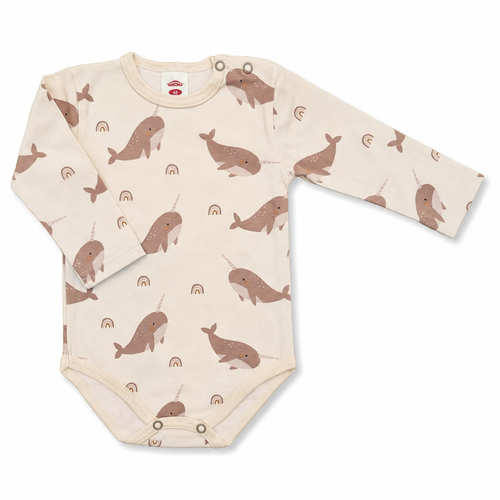 03256DR "Marlin" Body niemowlęce z długim rękawem Makoma