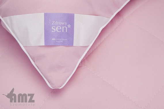 Poduszka antyalergiczna pikowana AMZ biały