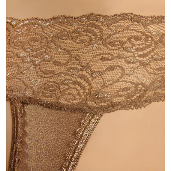 Beatrice Rajstopy imitujące pończochy Sesto Senso- ciemny beżowy