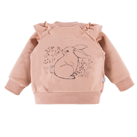 Bloom Komplet dresowy z falbanką Eevi - beżowy